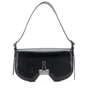 OFF white Swiss flap shoulder bag